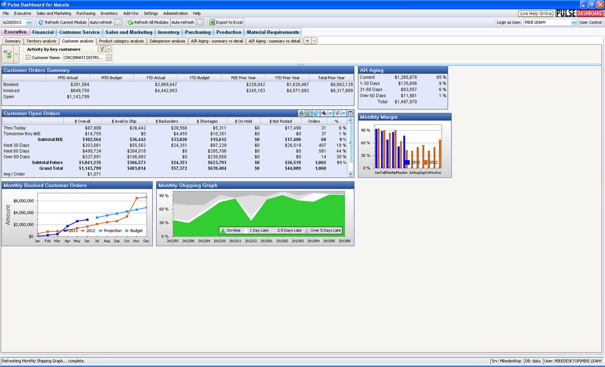 The Customer Service module